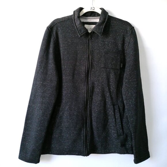 EDC Other - EDC Mens Black Long Sleeve Full Zip Fleece Jacket Size Medium